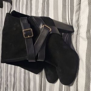 Torrid Black suede boots